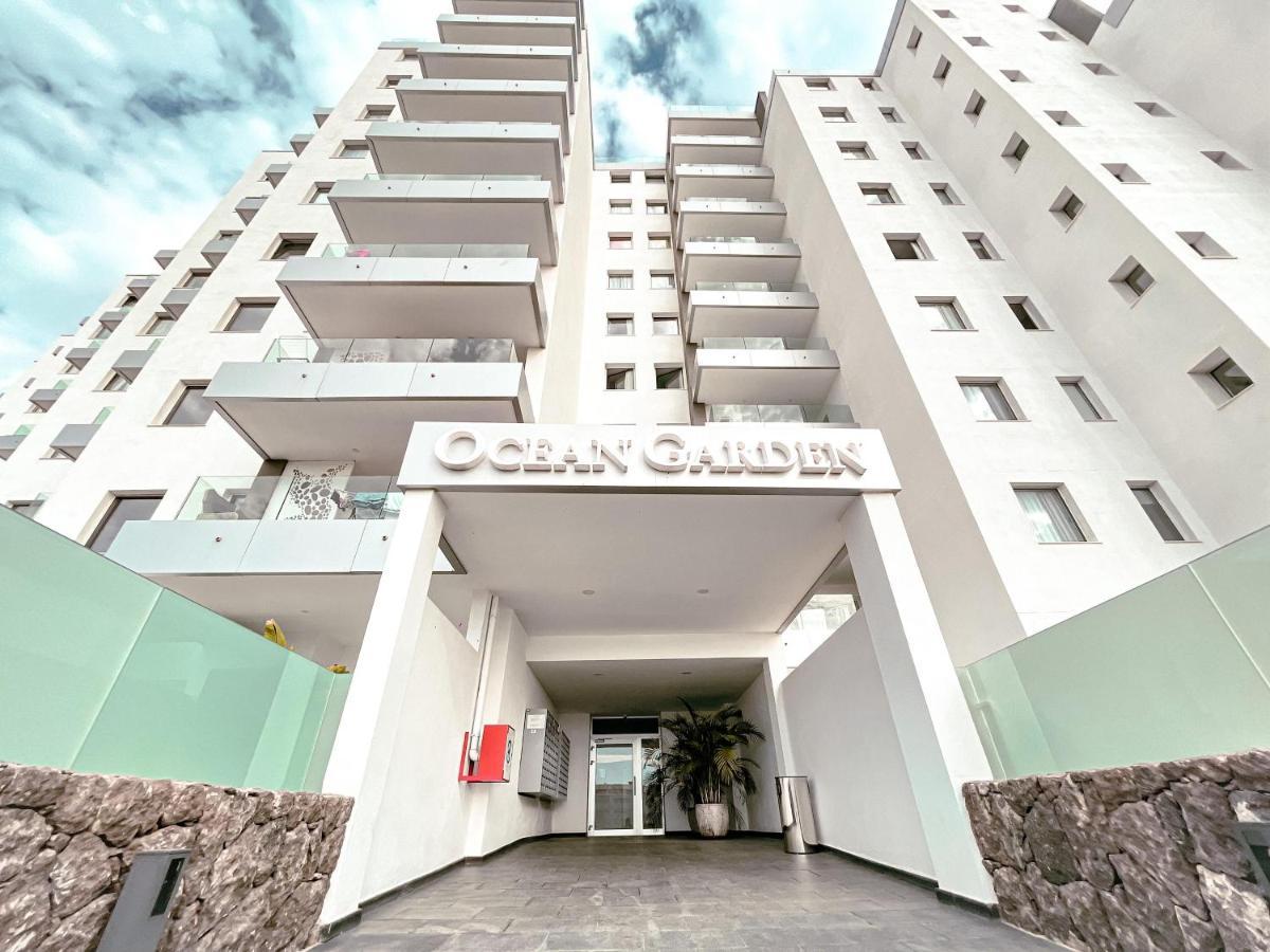 Ocean Garden, Ac, Sun Terrace, Heated Pool, Parking, Pp901 Apartman Costa Adeje  Kültér fotó