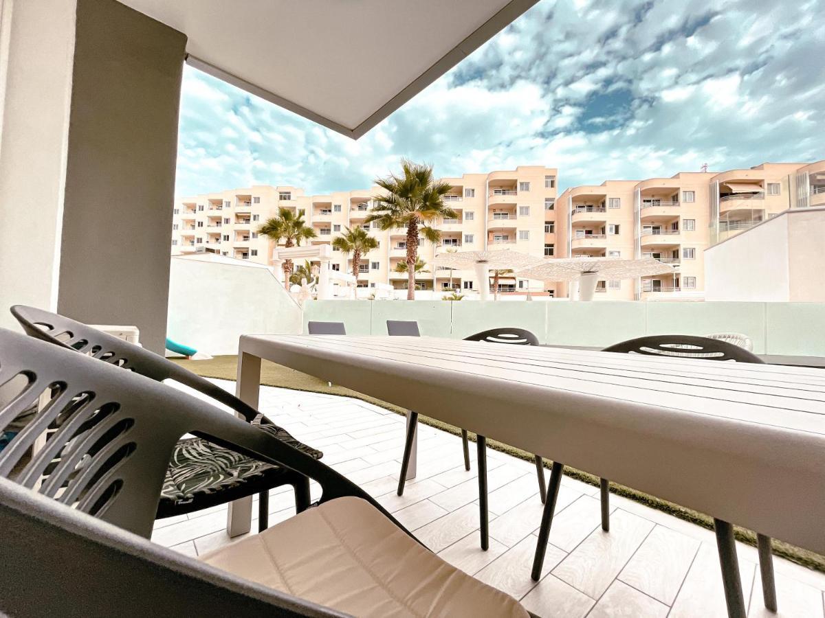 Ocean Garden, Ac, Sun Terrace, Heated Pool, Parking, Pp901 Apartman Costa Adeje  Kültér fotó