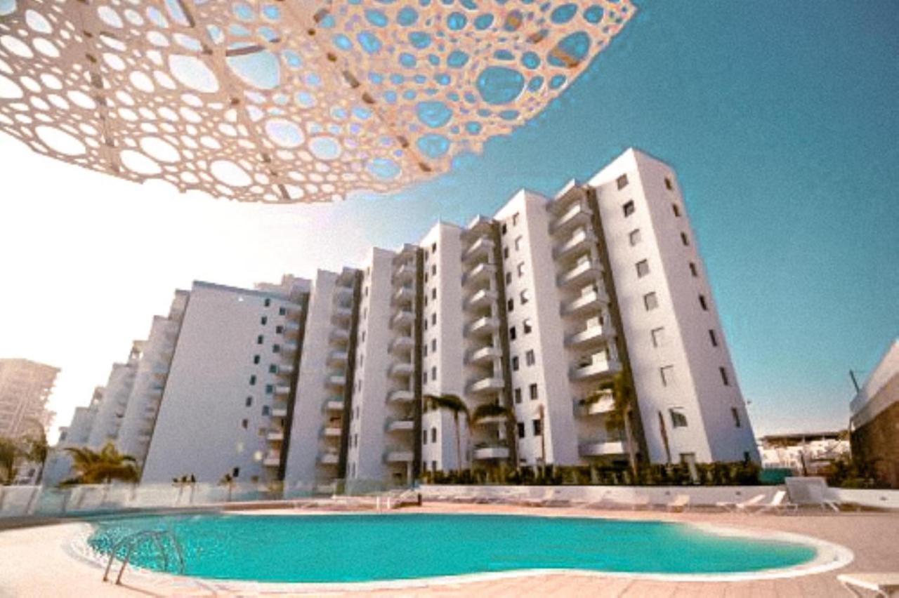 Ocean Garden, Ac, Sun Terrace, Heated Pool, Parking, Pp901 Apartman Costa Adeje  Kültér fotó